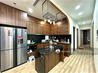 Mời thuê căn hộ 3 ngủ sân vườn 106m2  full đồ