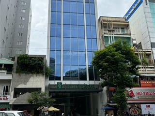 Ngộp bank bán tòa nhà mặt tiền phạm viết chánh, quận 1  dt 7x22m  hầm 9 tầng  400tr/th  75 tỷ