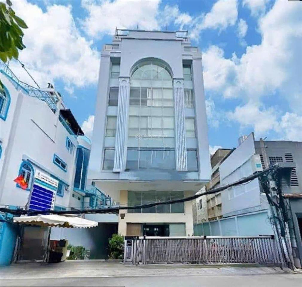 Bán nhà mặt tiền nơ trang long ndgđ, phường 14, bình thạnh, 8x 25, 6 tầng, hđt 300tr giá 45 tỷ