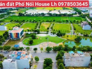 Bán lô đất 65m2 áp góc chân chung cư khu đô thị phố nối house, yên mỹ, hưng yên