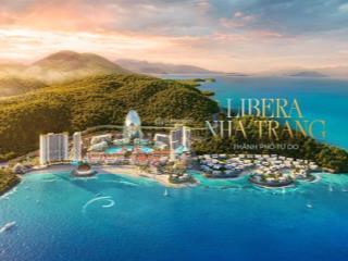 Duy nhất 1 suất căn hộ biển libera nha trang giá 1 tỷ 166. ck 2%, tặng 3 năm pql, 2 năm dọn phòng