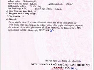 Chủ cực nét gửi bán biệt thự dãy tt10  kđt nam an khánh  416m  chỉ 4x tỷ