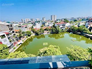 Bán nhà bồ đề, toà nhà lô góc 7 tầng thang , một mặt phố, một mặt ngõ ô tô  view hồ,101m2 ,30tỷ