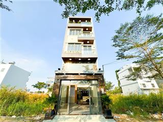 Bán nhà sổ riêng 85m2 xây 5 tầng full nội thất nguyễn văn tạo, long thới, nhà bè
