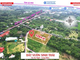 Bán 5280m2 mặt tiền đất cln an ngãi long điền bà rịa giá 6 tỷ thương lượng  0933 768 ***