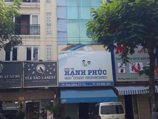 Bán nhà mặt tiền đường hùng vương, p 9, quận 5. dt 5x40m  4 tầng  hđt 90 triệu. giá bán 30 tỷ