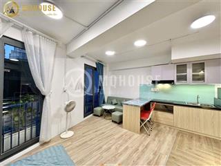 Cho thuê căn hộ studio 30m2 giá 5trx ngay điện biên phủ gần hiu, hutech, uef, gtvt, full nội thất