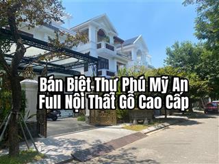 Bán biệt thự phú mỹ an full nội thất gỗ cao cấp (10x21m  03 tầng)