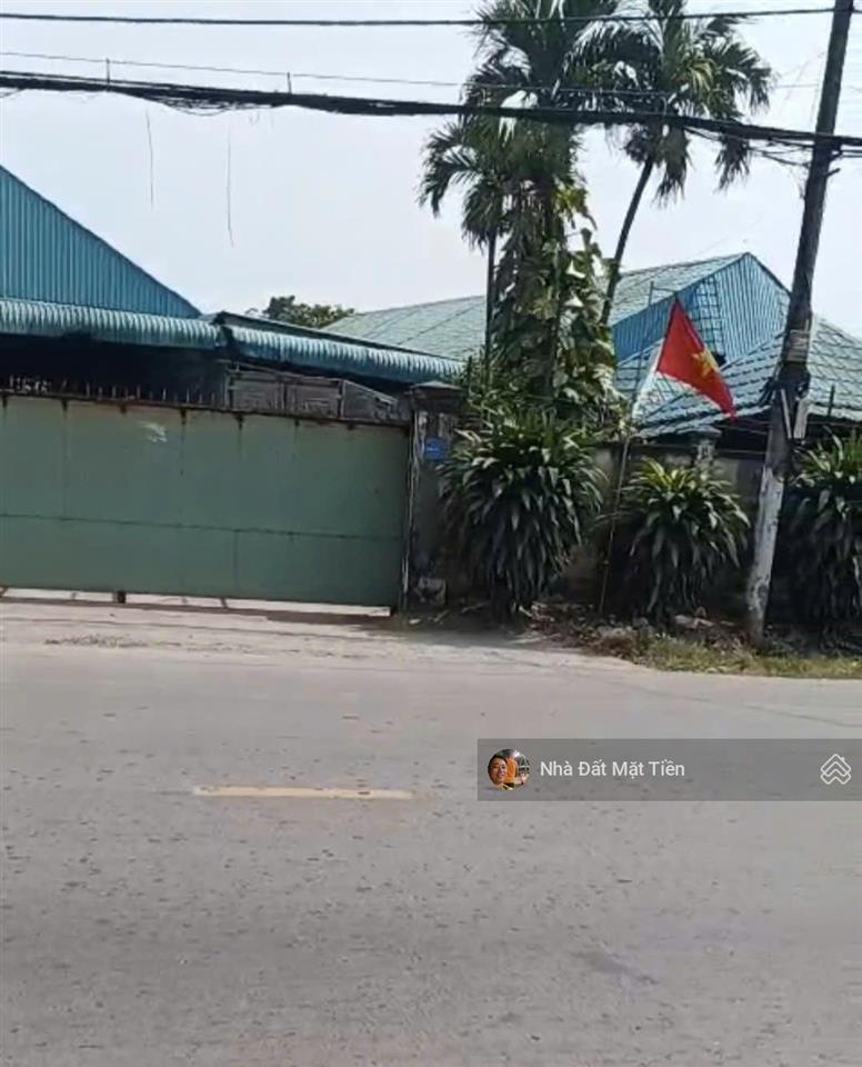 Bán nhà xưởng mặt tiền hồ văn tắng dt 30x70m, gần ql22, tân phú trung củ chi
