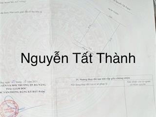 Bán lô đất đẹp 375m2, ngang 15m nguyễn tất thành, hoà minh, liên chiểu, đà nẵng