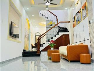 Nhà mới full nội thấthxh sổ vuông bùi quang là p.12gò vấp 62m2ngang 4  giá 5.8 tỷ tl