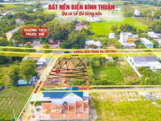 Chính chủ bán gấp lô mặt tiền đường  ( 29m ) KDC Phước Thể - Tuy Phong - Bình Thuận 