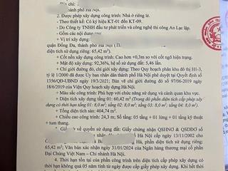 Bán đất  khương thượng  đống đa tương lai mở đường 7m trước lô đất. dt 65m mt 5,01 giá 13,2 tỷ