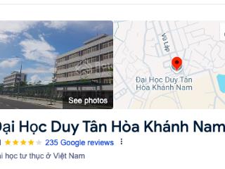 Lô góc đắc địa gần đại học duy tân, cơ hội vàng cho đầu tư căn hộ cho thuê và kinh doanh cafe