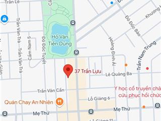 Ngạt bank bán gấp 3,27 tỷ đất hòa xuân đường trần lựu  đất vuông vức 100m2 sạch đẹp  hướng tây