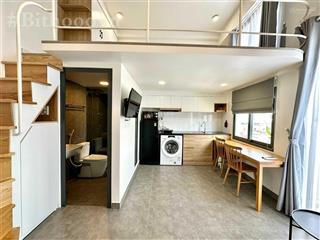 Cho thuê căn hộ duplex ban công 40m2 đầy đủ tiện nghi ngay ngã tư phú nhuận