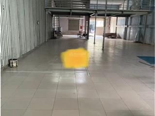 Cho thuê kho xưởng đường tân thới nhất quận 12 diện tích 400 m2 giá 25 tr dg xe tải 10t có vp