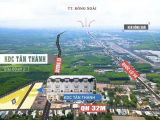 giảm 100tr cho lô đất ngay KDC Tân Thành, gần UBND Tân Thành diện tích lớn 245 m2