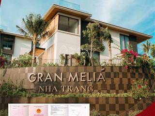 Biệt thự biển full nội thất 6* gran mélia nha trang, đã có sổ hồng sẵn, bank vay 70%,  0971 057 ***