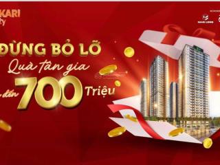 Cập nhật giỏ hàng chính sách mới nhất akari city gđ2 t9, chiết khấu 710tr, tham quan thực tế akneo