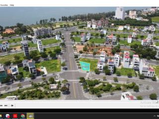 Bán 374m2 lô góc 2 mặt tiền đường lớn  ocean dunes phan thiết  bình thuận, nằm giữa 2 công viên