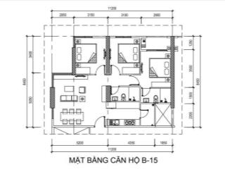 Giá chỉ 3 tỷ 7 sở hữu ngay căn hộ 3pn, 2wc dt 86m2, tiện ích ngập tràn