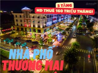 Vinhomes cơ hội đầu tư duy nhất! nhà phố thương mại 5 tầng, hđ thuê 160 triệu/tháng, còn 5 năm!