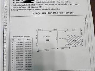 Anh mình cần bán 96m cổ điển .xã hải bối đahn đường thông ô tô mua ở hay đầu tư rất đẹp !