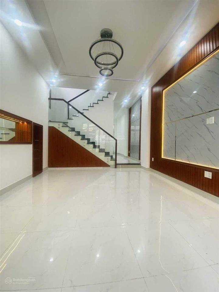 Nhà hxh nguyễn văn luông 52m2, 2 tầng btct 3pn 2wc hẻm thông vài bước ra mặt tiền