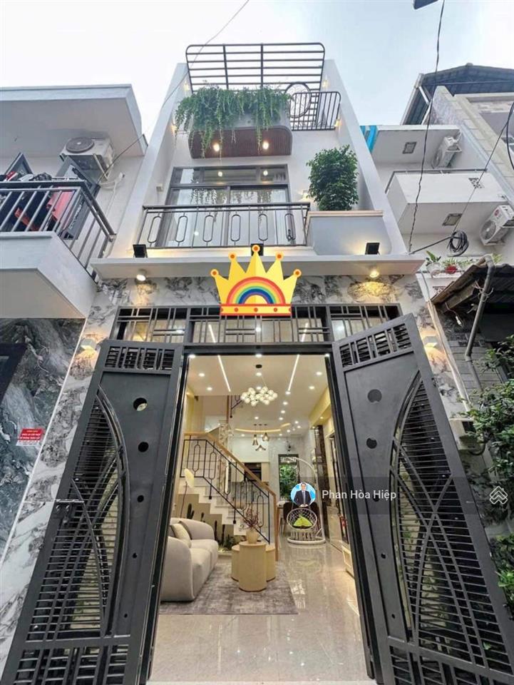 Kẹt tiền bán gấp nhà hxh minh phụng, 4 tầng btct, 4 x 15, 4pn, 5wc, sân thượng thông thoáng