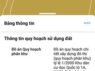 Bán đất thổ cư hóc môn  vị trí đẹp, giá tốt chỉ 5,15 tỷ/lô