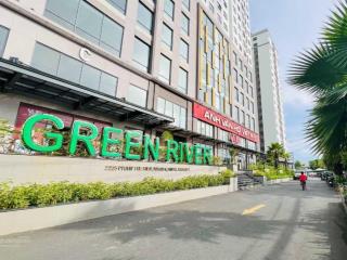 Bán căn shop 151m2 green river q8, 1 trệt 1 lầu 2pn 3wc, sổ hồng riêng, sẵn hđ cho thuê