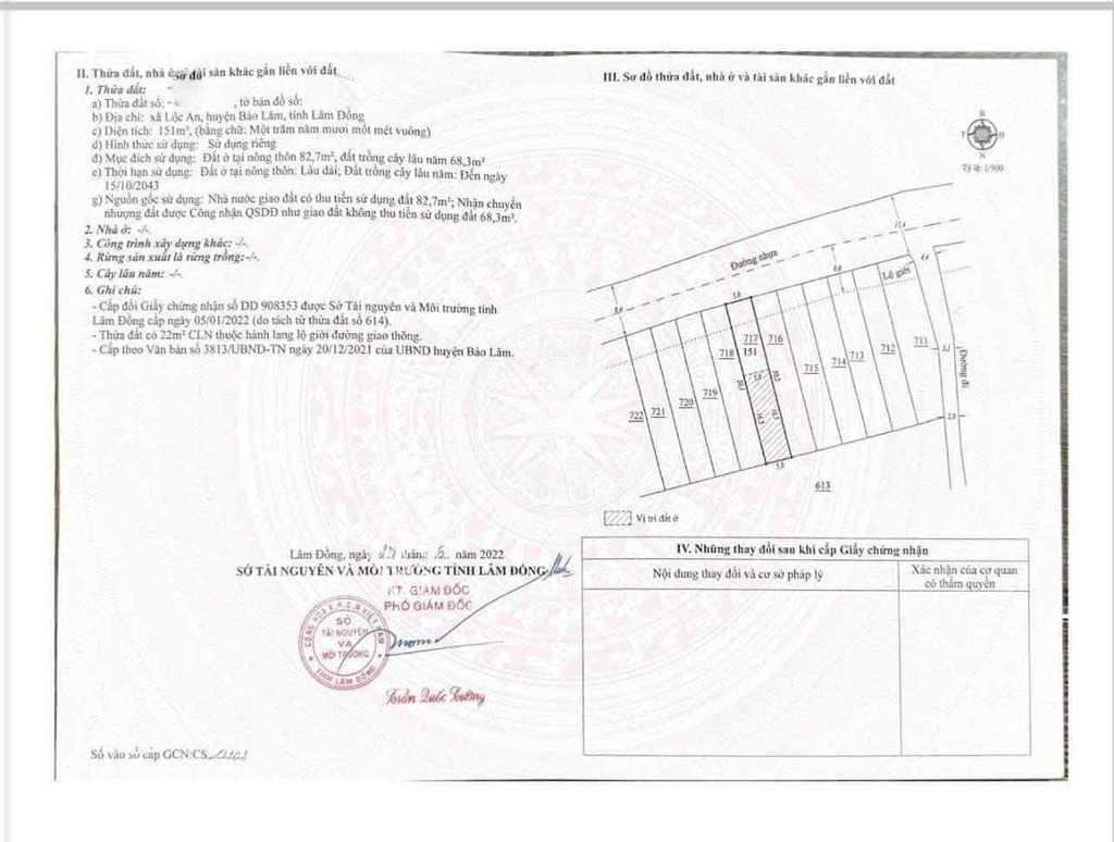 Cần bán gấp lô đất thổ cư 151m2 xã lộc an trả nợ ngân hàng