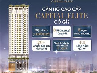 Quỹ căn 3pn cuối cùng rẻ nhất mua trực tiếp từ cđt capital elite 18 phạm hùng