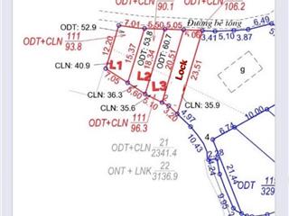 93m2 đất thị trấn hàng trạm . 310 triệu