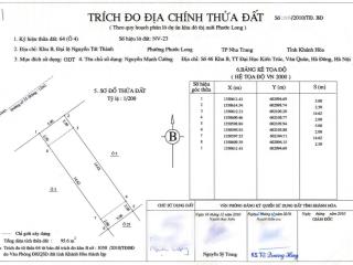 Bán đất nền vị trí quý hiếm  chính chủ, dự án kđt phước long, nha trang