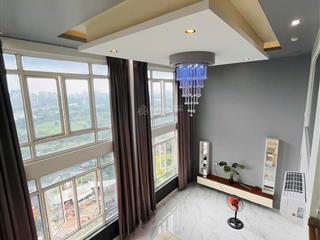 Cho thuê duplex phú hoàng anh nội thất đẹp nhà sạch sẽ view nhìn phú mỹ hưng và sông,vào ở ngay