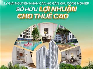 Căn hộ 2 phòng ngủ, diện tích 53m2 tại dự án ben hill, thuận giao, thuận an, chỉ 1,335 tỷ đồng