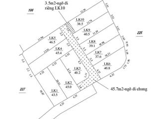 Nhỉnh 1tỷ sở hữu 40,5m đất tt kim bài