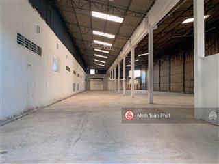 Cho thuê kho xưởng 1400m2 hưng long, bình chánh