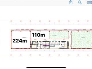 Cho thuê 110m2, 224m2 văn phòng thông sàn vào được luôn