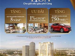 Bán căn hộ chung cư 2pn, 73m2, 4,3 tỷ tại golden crown hải phòng