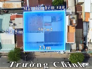 Bán nhà mặt tiền trường chinh  quận tân bình  hơn 500m2  giá bán 180 tỷ