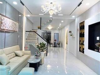 Nhà mới đẹp full nội thất  hẻm xe hơi thông  80m2 nở hậu, 4pn ngay hậu giang & nguyễn văn luông