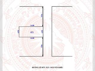 Bán 63,2 m2 đất chính chủ đẹp tại khê nữ, nguyên khê, đông anh, hn