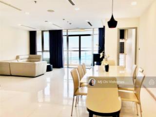 Cho thuê penthouse 4pn sửa 3pn 140m2, view sông, công viên