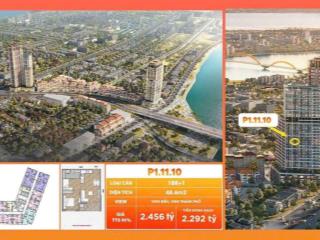 Căn hộ cosmo 1pn + view biển, thành phố  diện tích 48,6m2  giá 2,29 tỷ