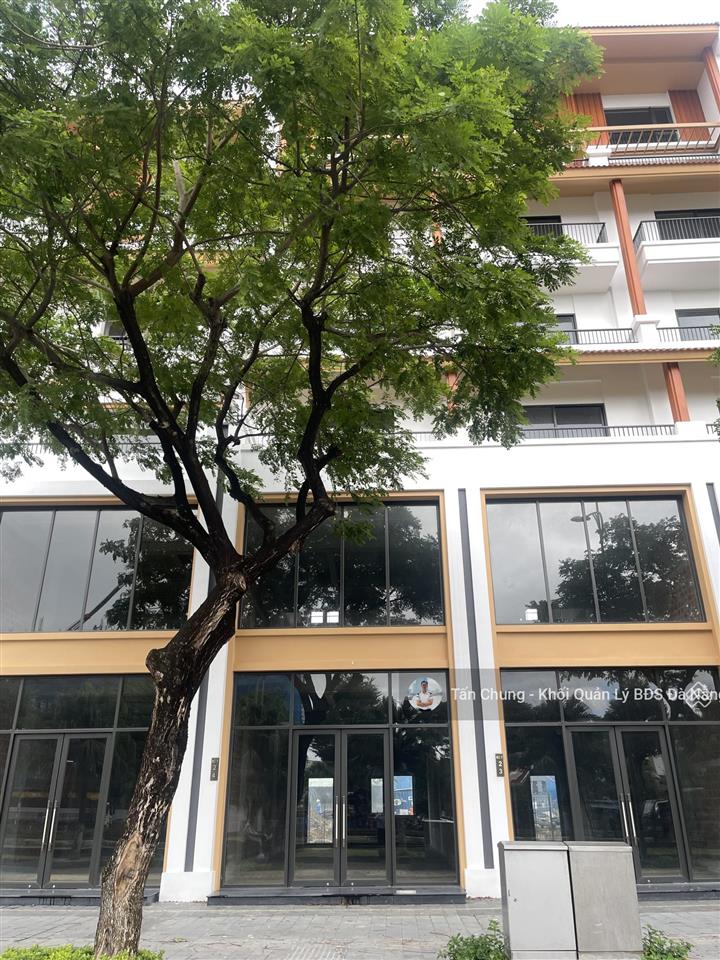 Cho thuê căn shophouse 7 tầng sun cosmo ngay mặt tiền chân cầu trần thị lý với giá chỉ 50tr/căn