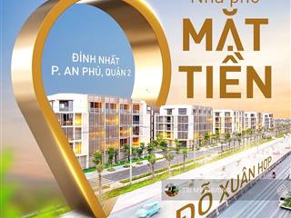 Cđt bán cặp căn mặt tiền đường đỗ xuân hợp, quận 2  nhà phố soho  global city  masterise home