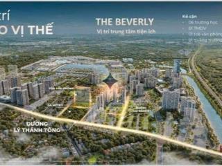 Bán dự án beverly, quỹ căn còn lại tại dự án beverly  vinhomes ocean park i, dt 73,1m, giá 3,84 tỷ